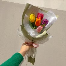 완제품 / 튤립 믹스 꽃다발 (45cm)